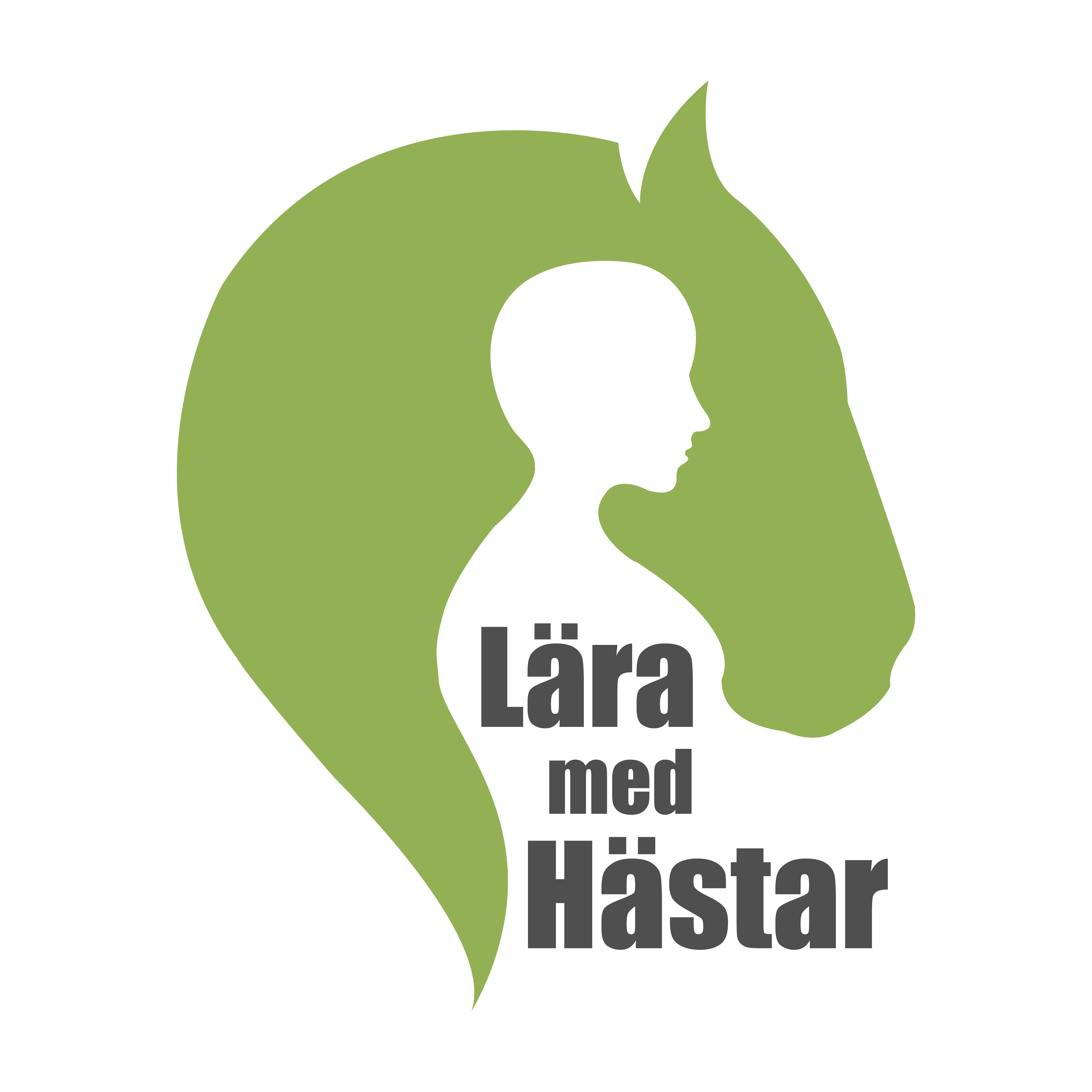 Lära med hästar logo